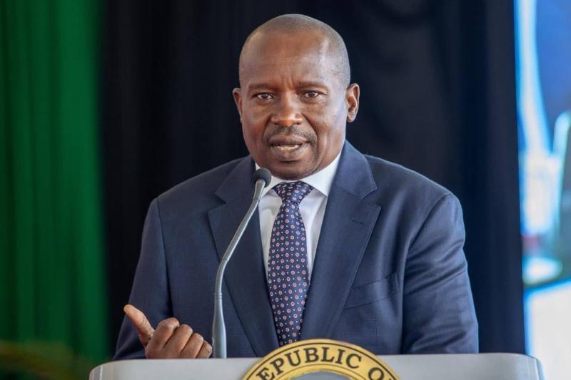 File image of Deputy President Kithure Kindiki